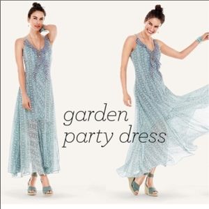 Cabo Garden Party Dress Size 2 Boho Flowy